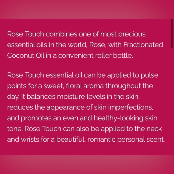 DOTERRA TOUCH Bundle Rose Jasmine Magnolia Roll On Essential Oil Aromatherapy - Picture 6 of 10